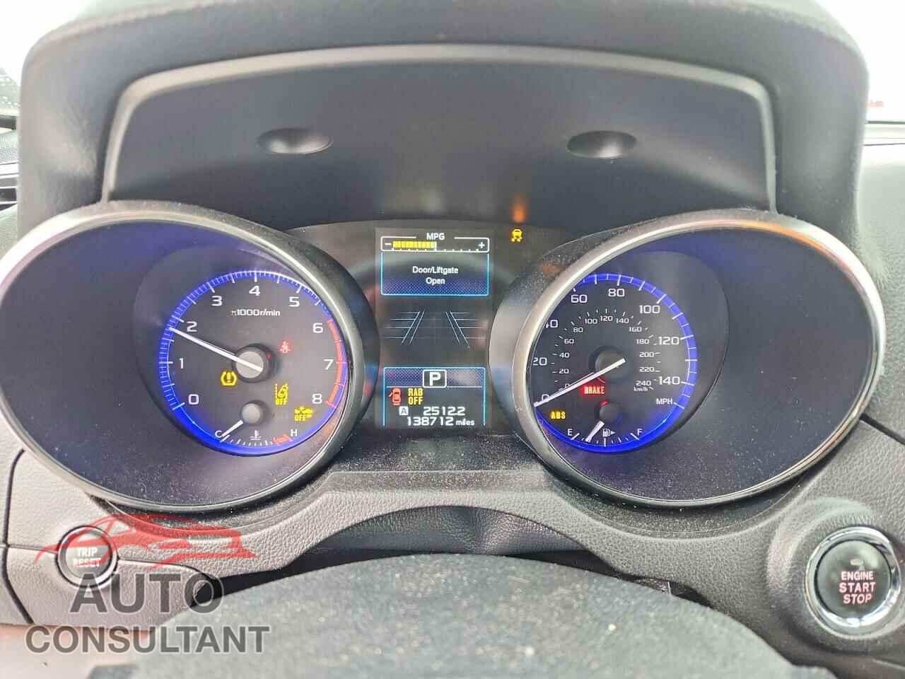 SUBARU OUTBACK 2017 - 4S4BSANCXH3370678