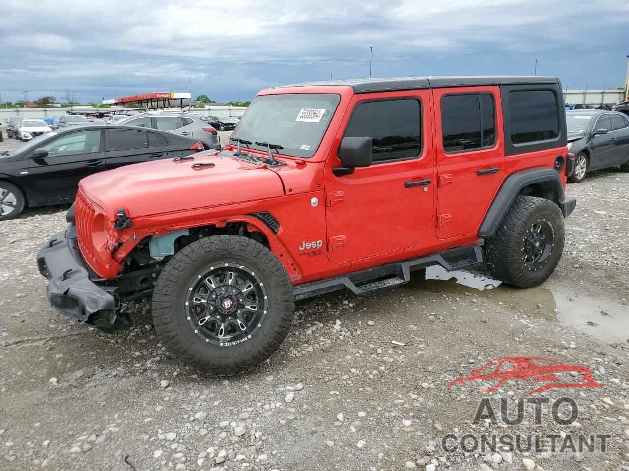JEEP WRANGLER 2018 - 1C4HJXDG5JW160325