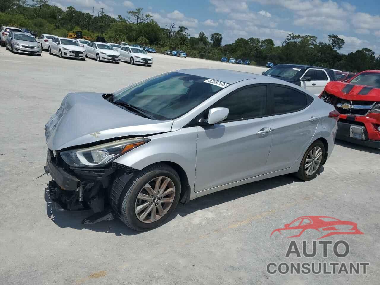 HYUNDAI ELANTRA 2015 - KMHDH4AE8FU225212