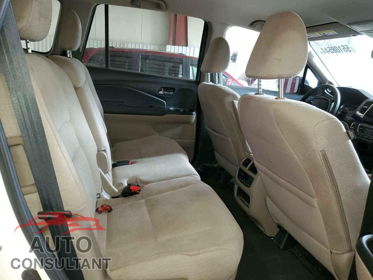 HONDA PILOT 2017 - 5FNYF5H39HB035324