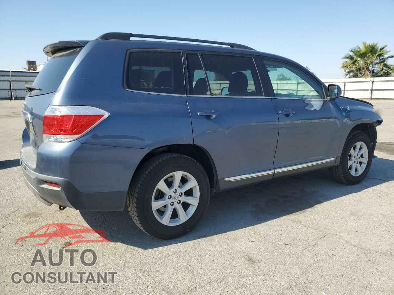TOYOTA HIGHLANDER 2013 - 5TDZA3EH8DS038888