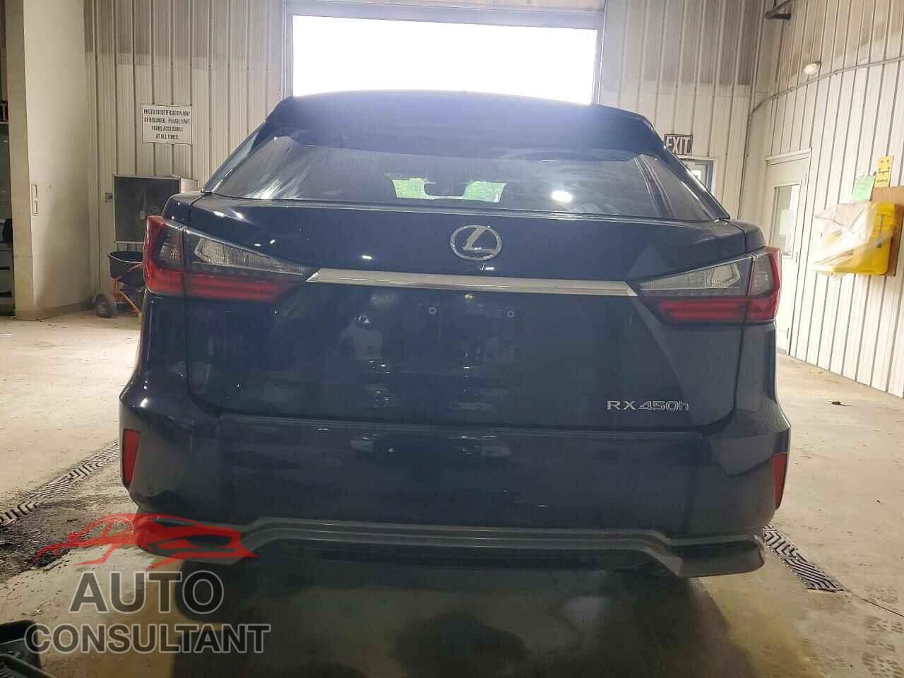 LEXUS RX450 2017 - 2T2BGMCA6HC009671
