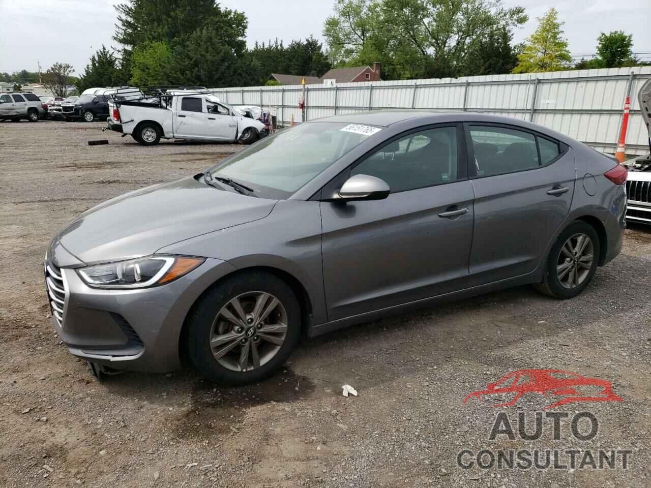 HYUNDAI ELANTRA 2018 - 5NPD84LF5JH384475