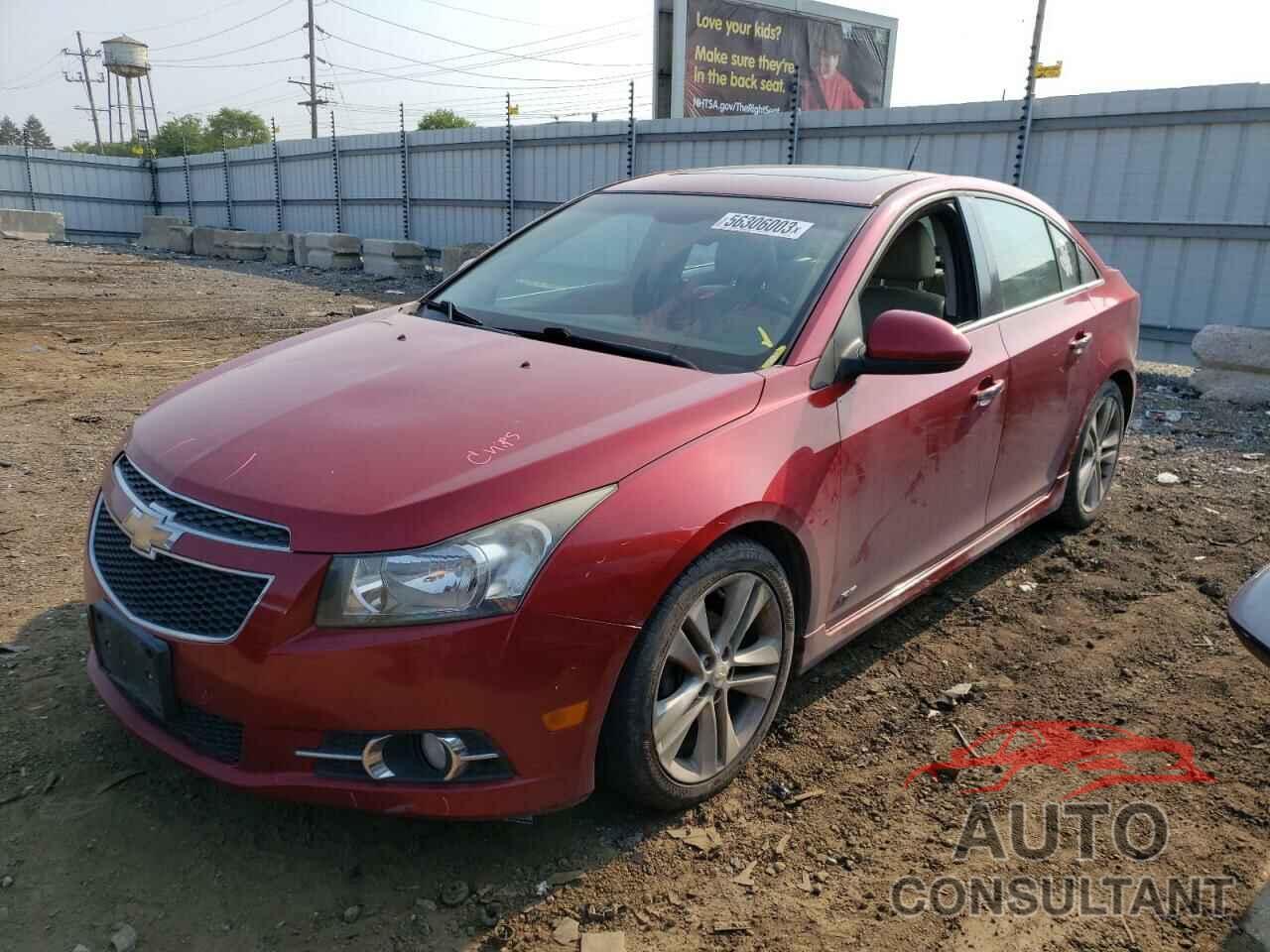 CHEVROLET CRUZE 2012 - 1G1PH5SC8C7248349