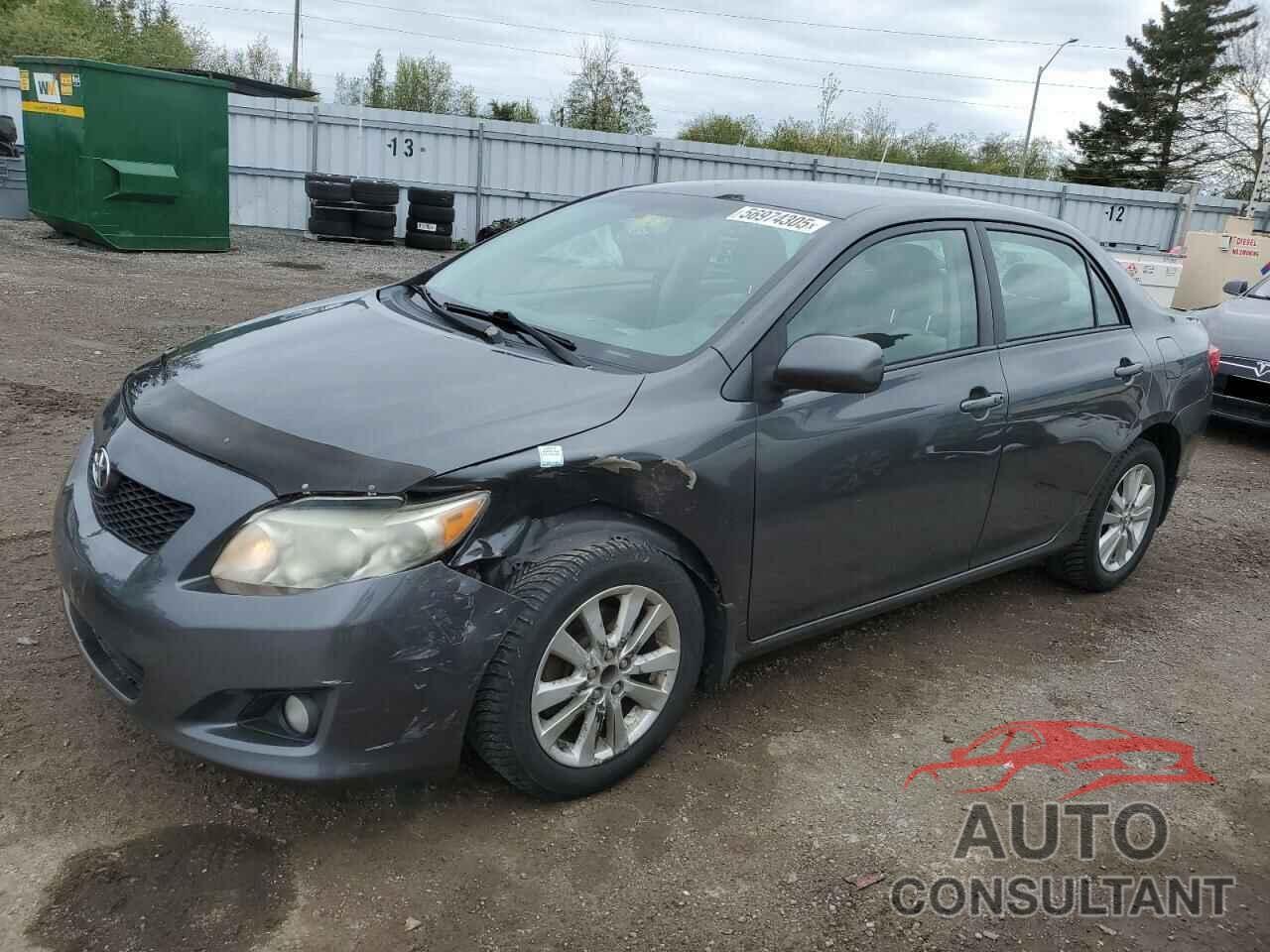 TOYOTA COROLLA 2009 - 2T1BU40E59C137809