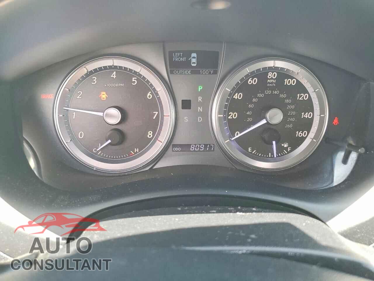 LEXUS ES350 2012 - JTHBK1EG7C2491396