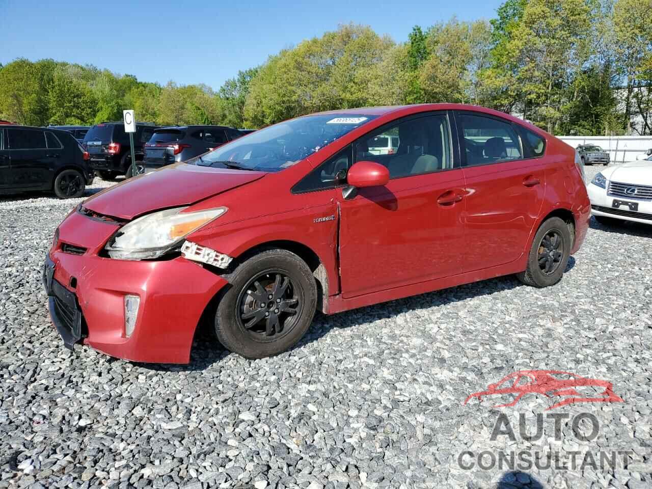 TOYOTA PRIUS 2012 - JTDKN3DU7C1548892