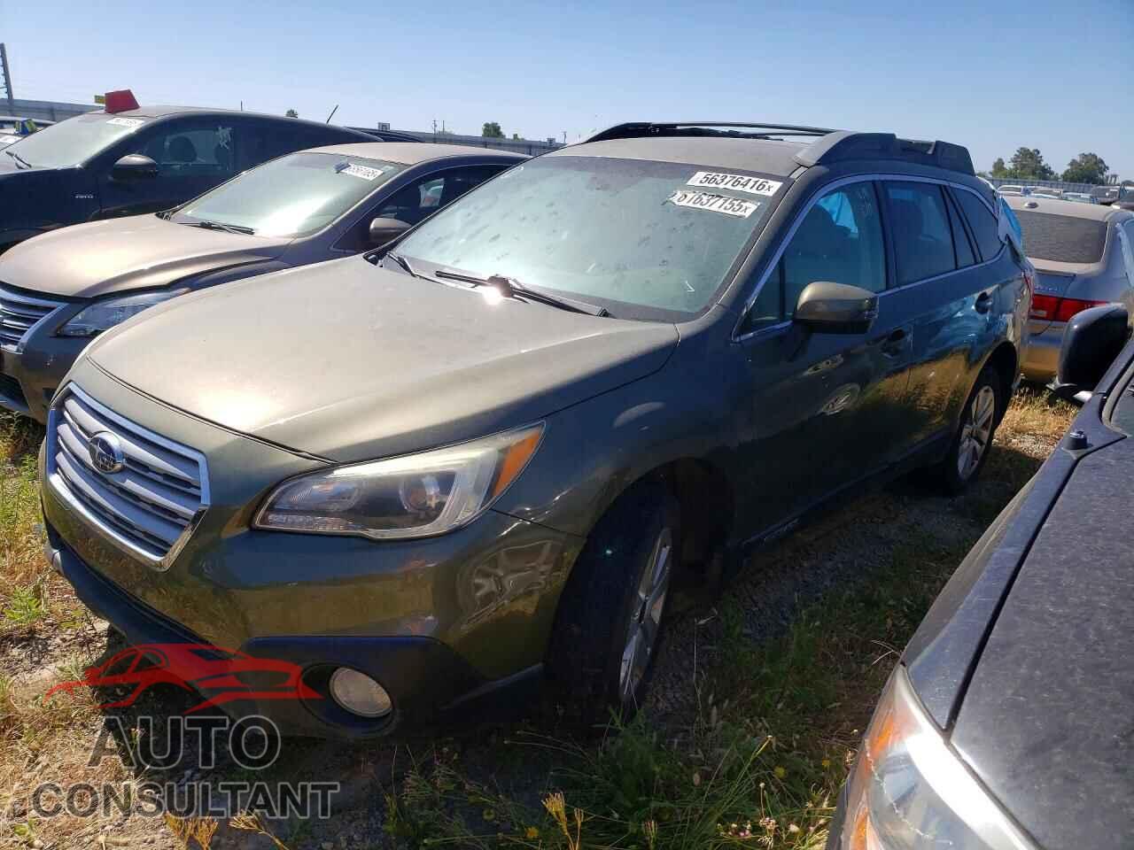 SUBARU OUTBACK 2015 - 4S4BSAFC2F3302676