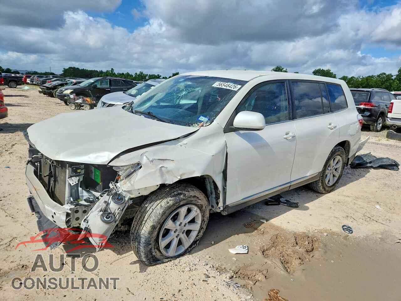 TOYOTA HIGHLANDER 2013 - 5TDZA3EH8DS037286