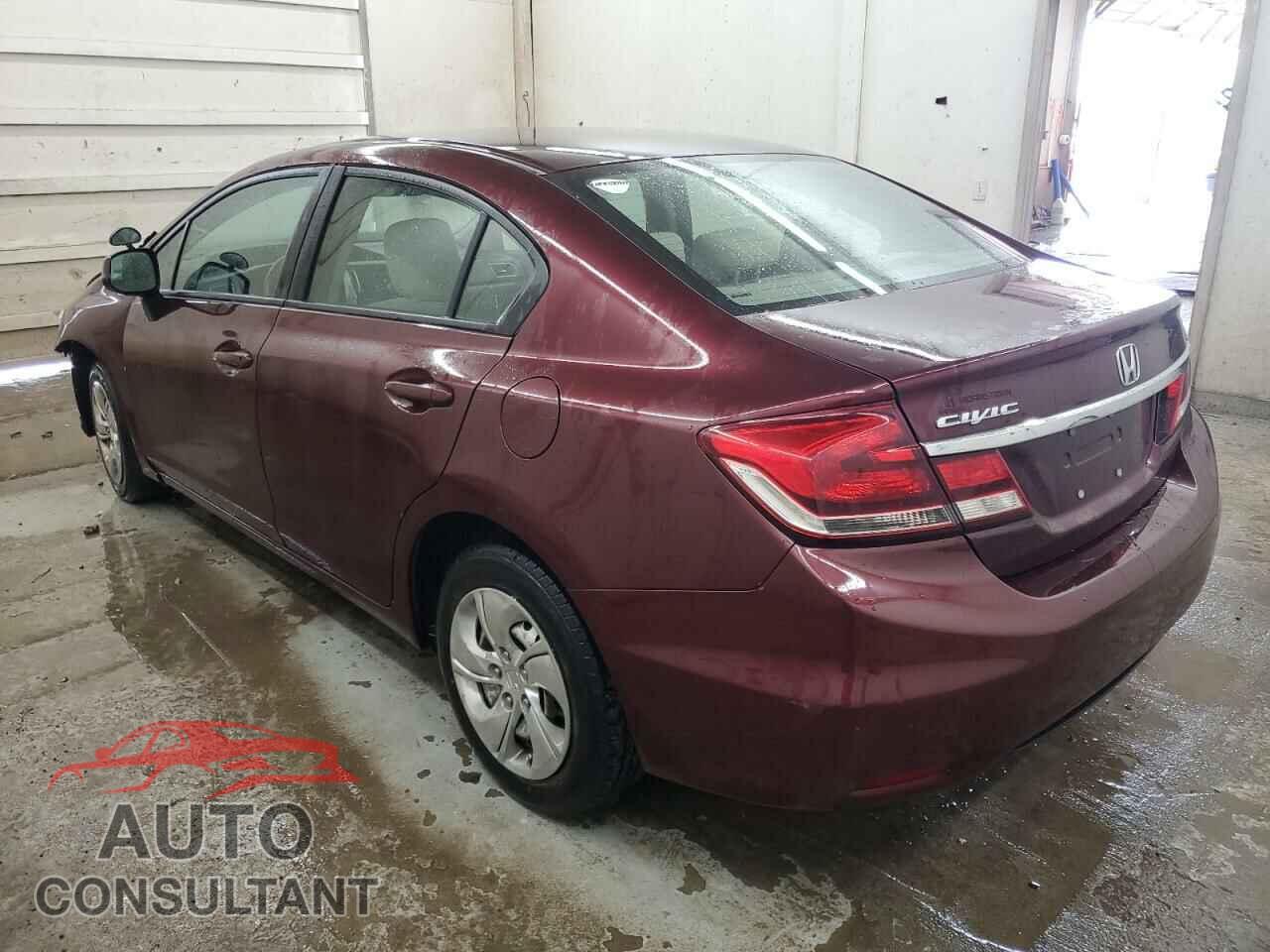 HONDA CIVIC 2013 - 19XFB2F54DE071802
