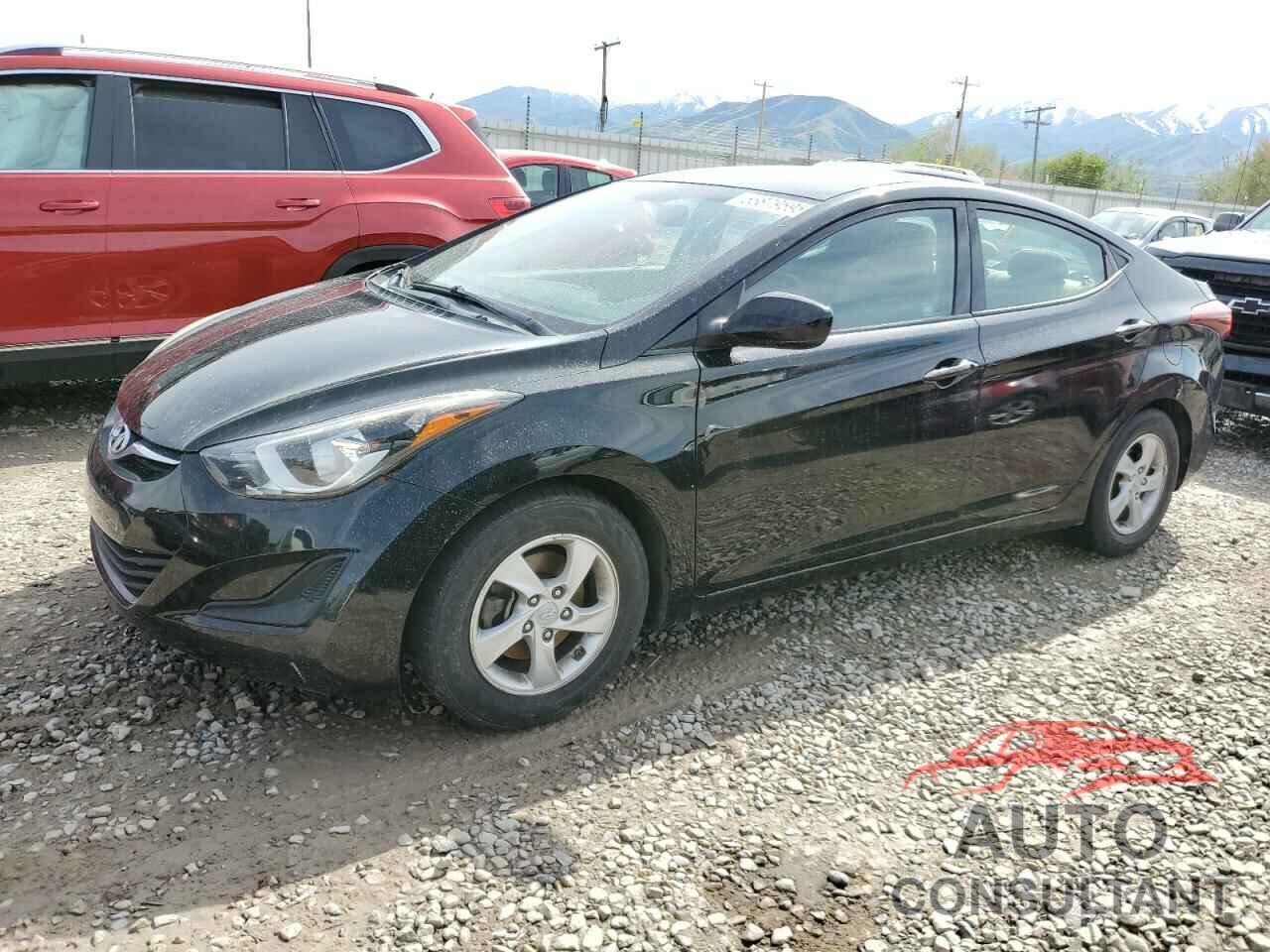 HYUNDAI ELANTRA 2014 - KMHDH4AE5EU220841