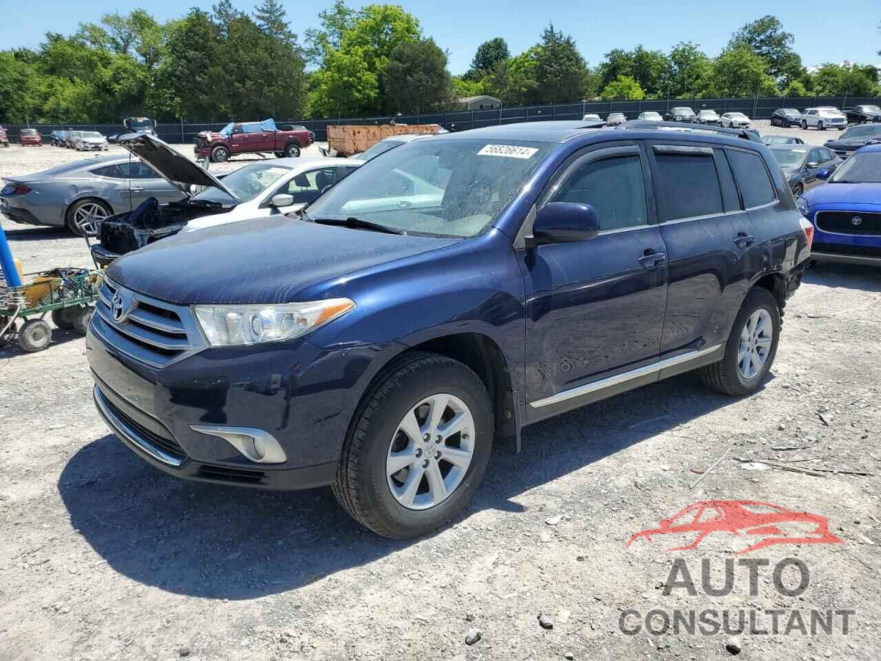 TOYOTA HIGHLANDER 2013 - 5TDBK3EH1DS249221