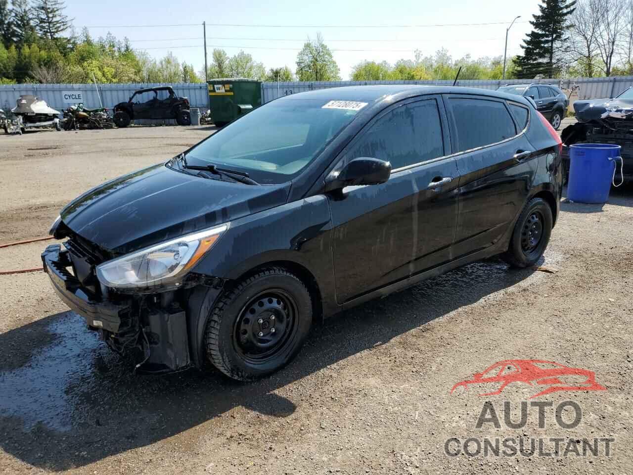 HYUNDAI ACCENT 2017 - KMHCT5AE3HU344112