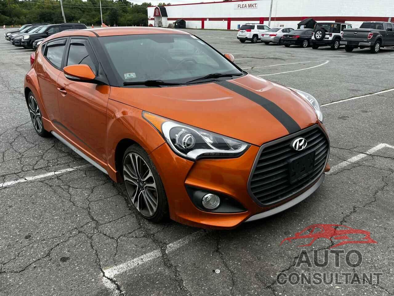 HYUNDAI VELOSTER 2016 - KMHTC6AEXGU266153