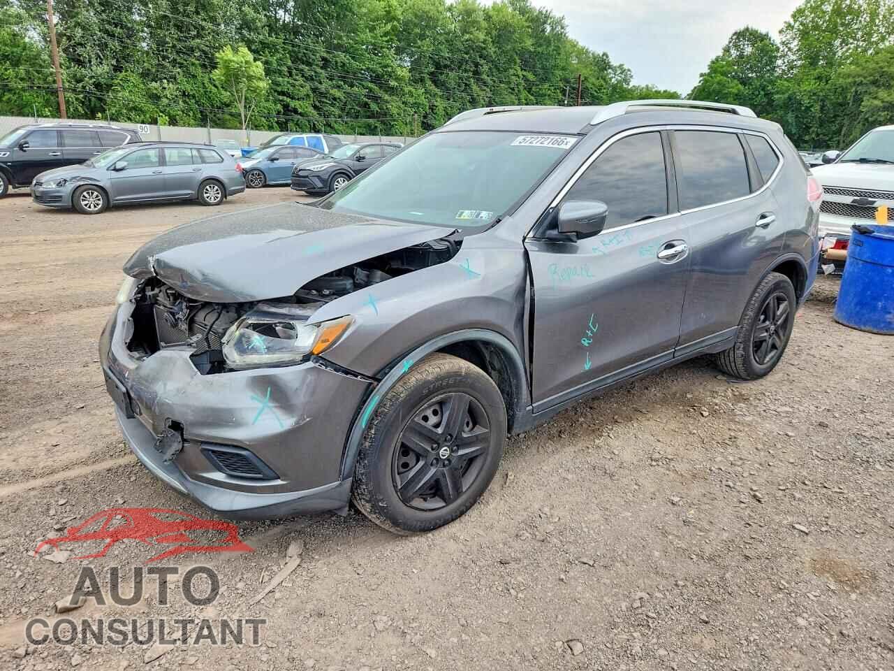 NISSAN ROGUE 2016 - KNMAT2MV8GP673083