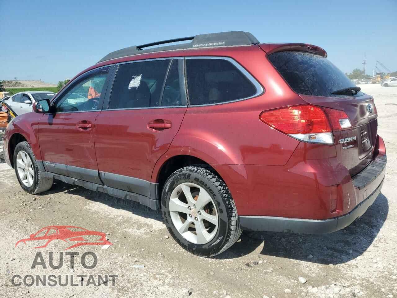 SUBARU OUTBACK 2013 - 4S4BRBCC6D3324991