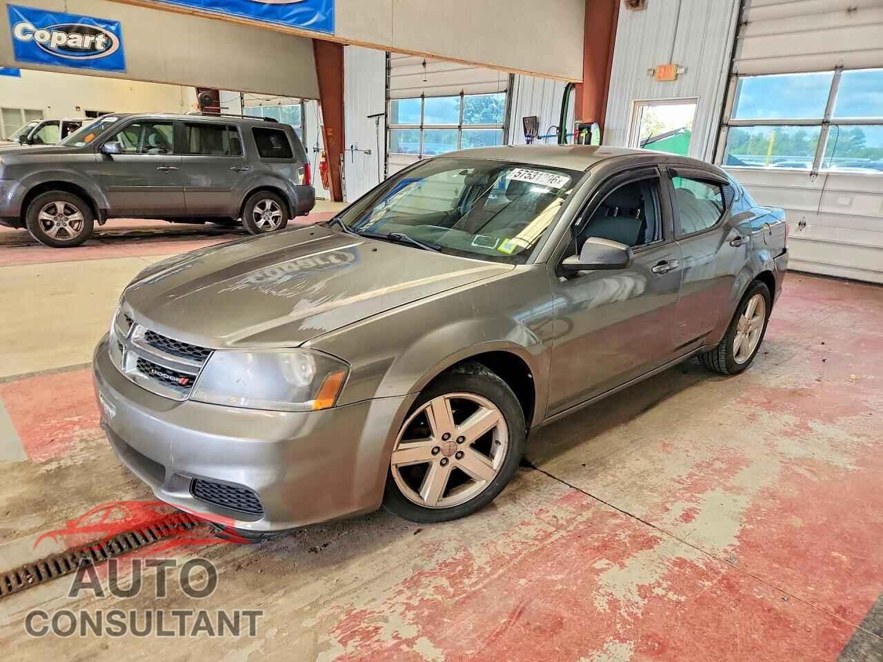 DODGE AVENGER 2013 - 1C3CDZAB5DN707839