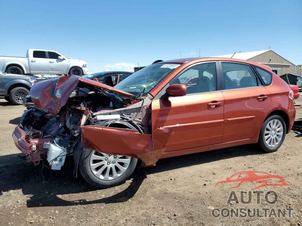 SUBARU IMPREZA 2009 - JF1GH606X9H815549