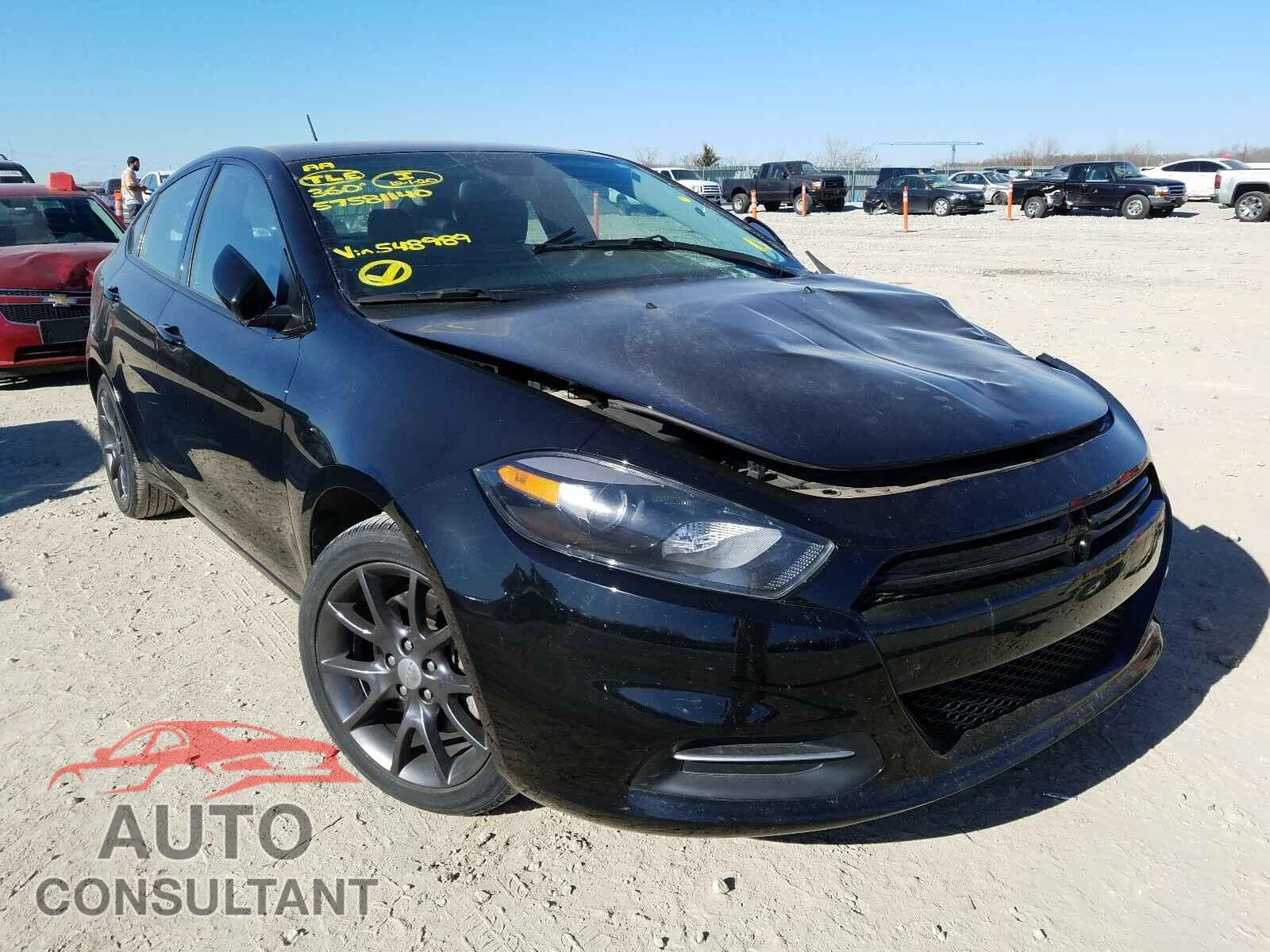 DODGE DART 2016 - 1C3CDFAA6GD548989