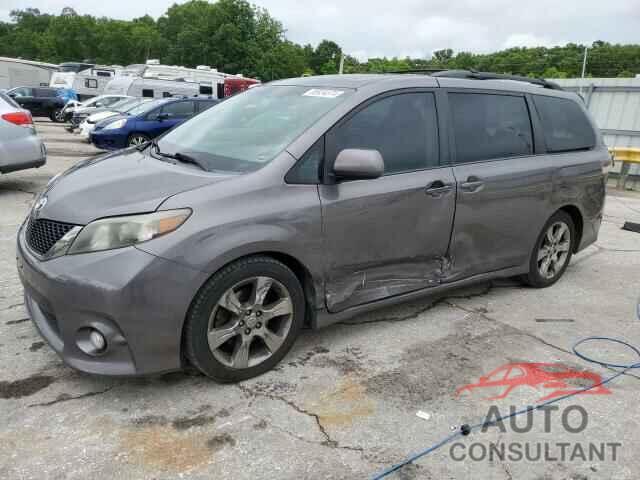 TOYOTA SIENNA 2012 - 5TDXK3DC5CS179068