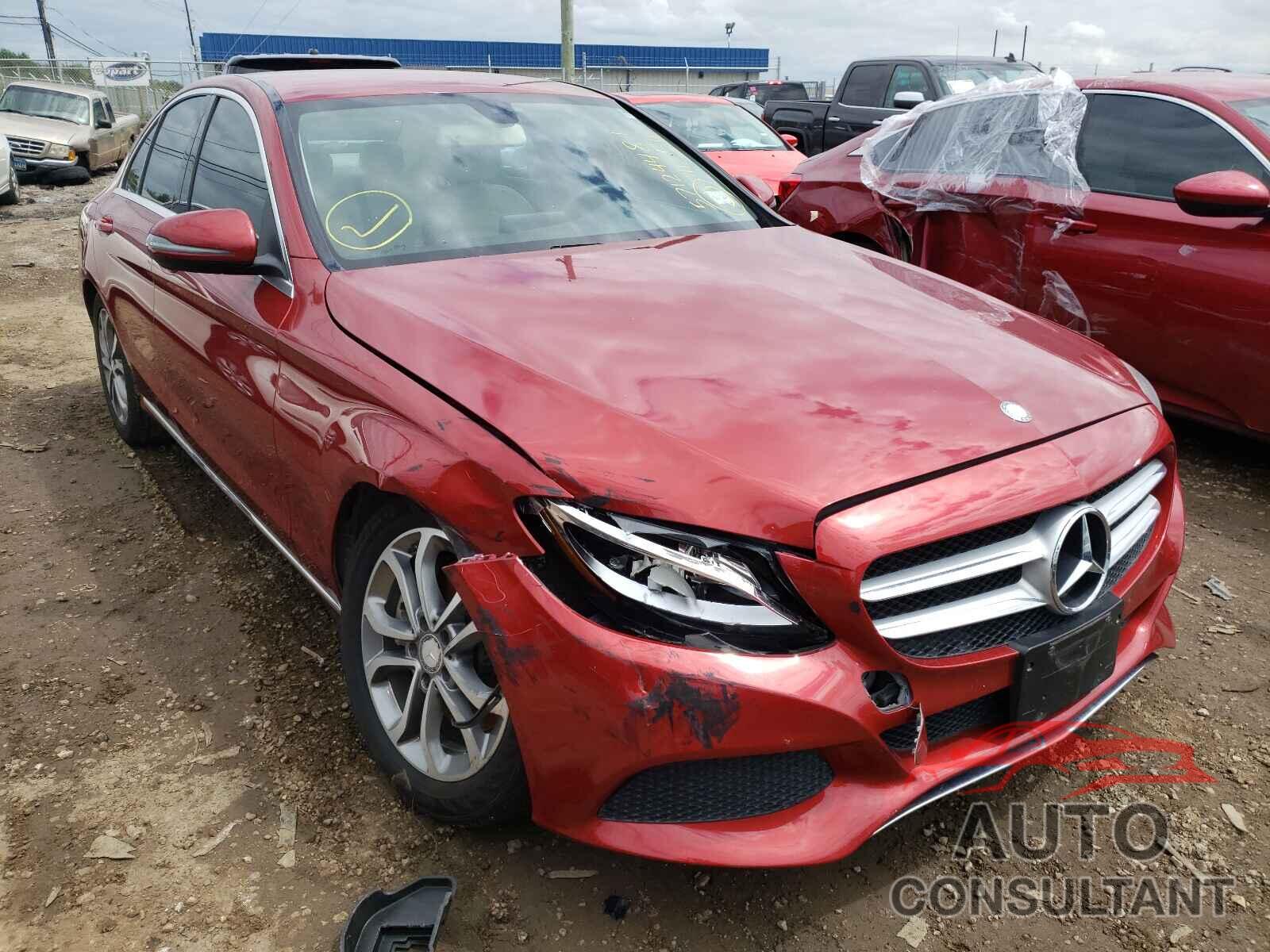MERCEDES-BENZ C-CLASS 2016 - 55SWF4JB2GU112518