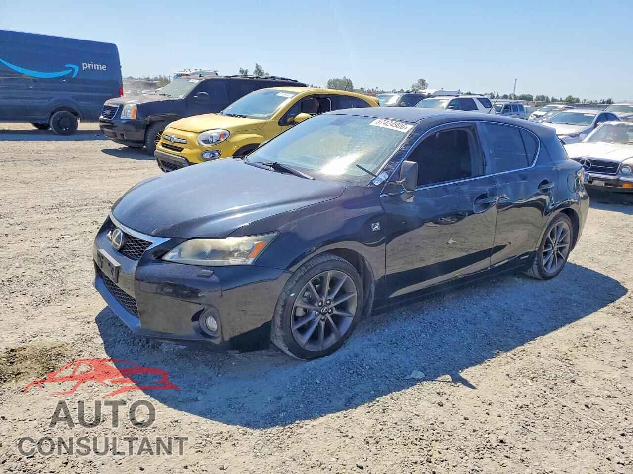 LEXUS CT 200 2012 - JTHKD5BH1C2064066