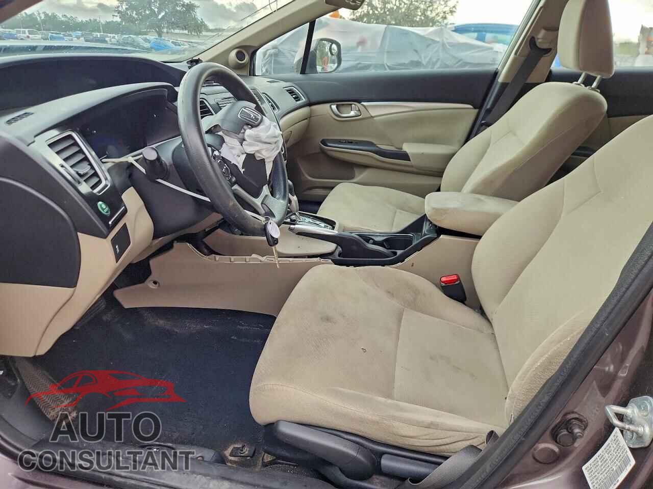 HONDA CIVIC 2013 - 19XFB2F85DE233768