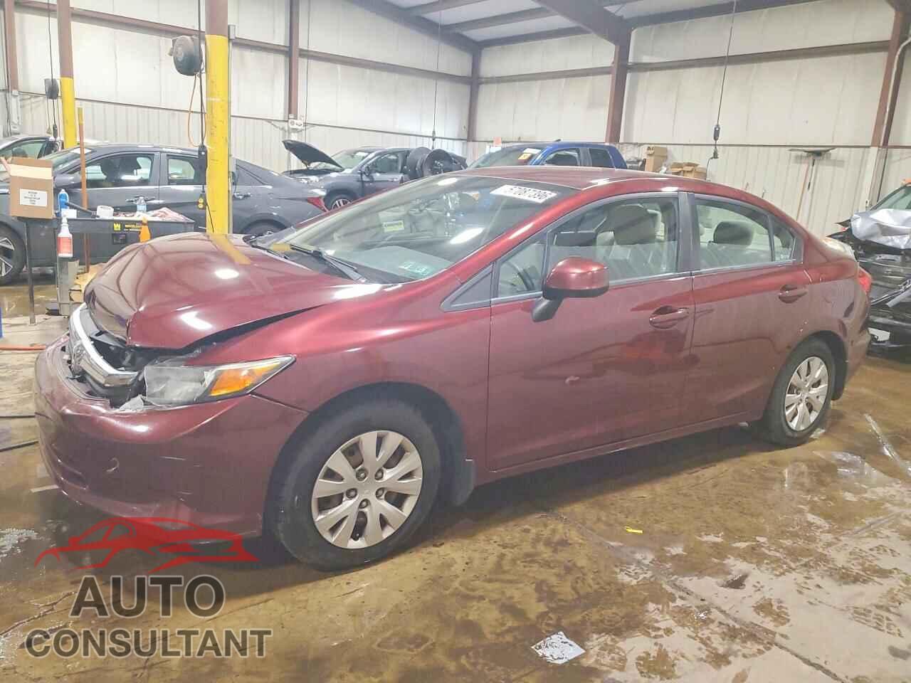 HONDA CIVIC 2012 - 2HGFB2F59CH533548