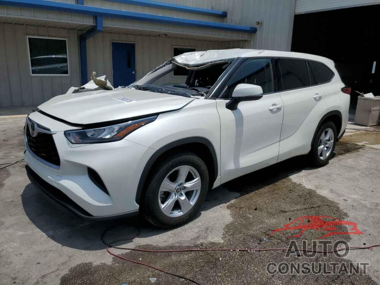 TOYOTA HIGHLANDER 2022 - 5TDCZRAH2LS029755