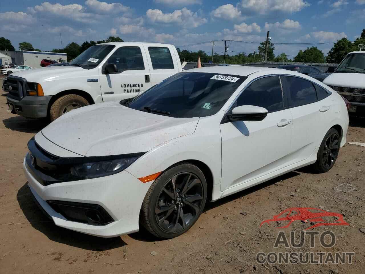 HONDA CIVIC 2020 - 2HGFC2F83LH582638