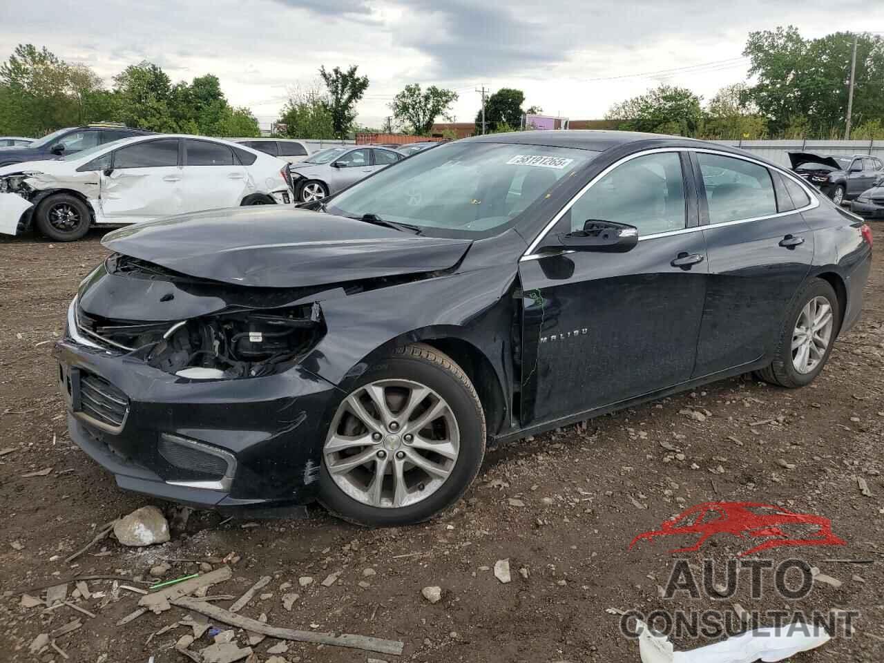 CHEVROLET MALIBU 2017 - 1G1ZE5ST3HF113696