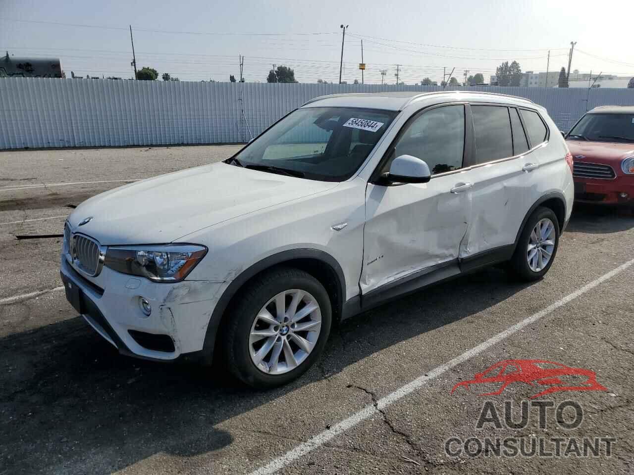 BMW X3 2017 - 5UXWZ7C39H0V89185