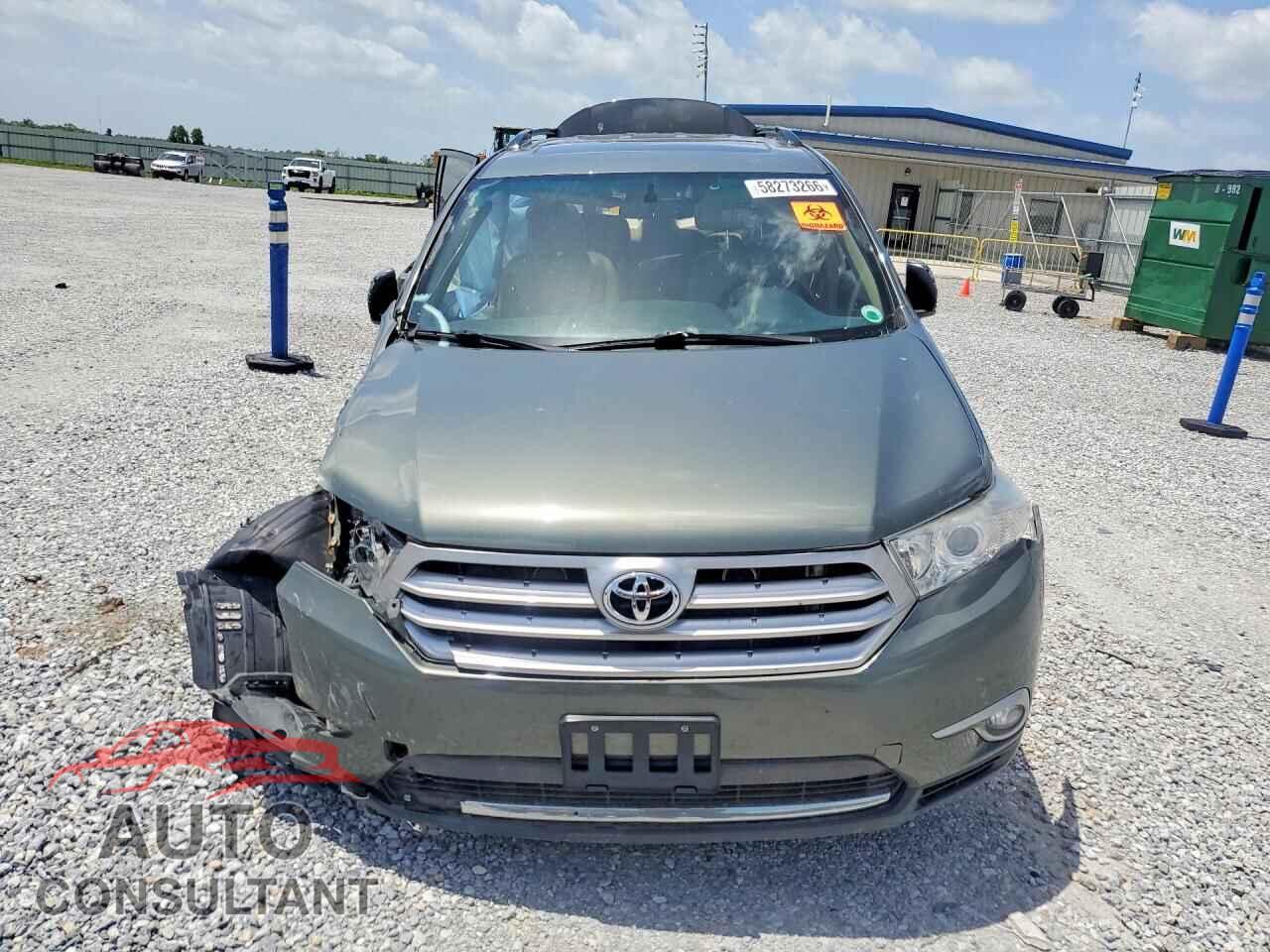 TOYOTA HIGHLANDER 2013 - 5TDDK3EH8DS266333