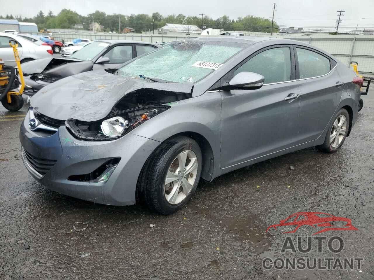 HYUNDAI ELANTRA 2016 - KMHDH4AE7GU584939