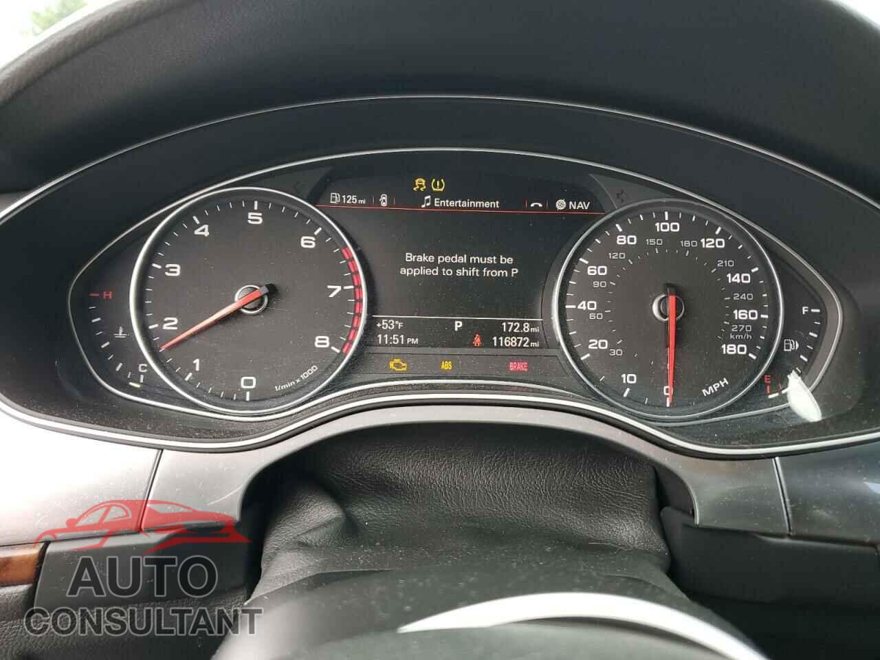 AUDI A6 2013 - WAUGGAFC5DN129875