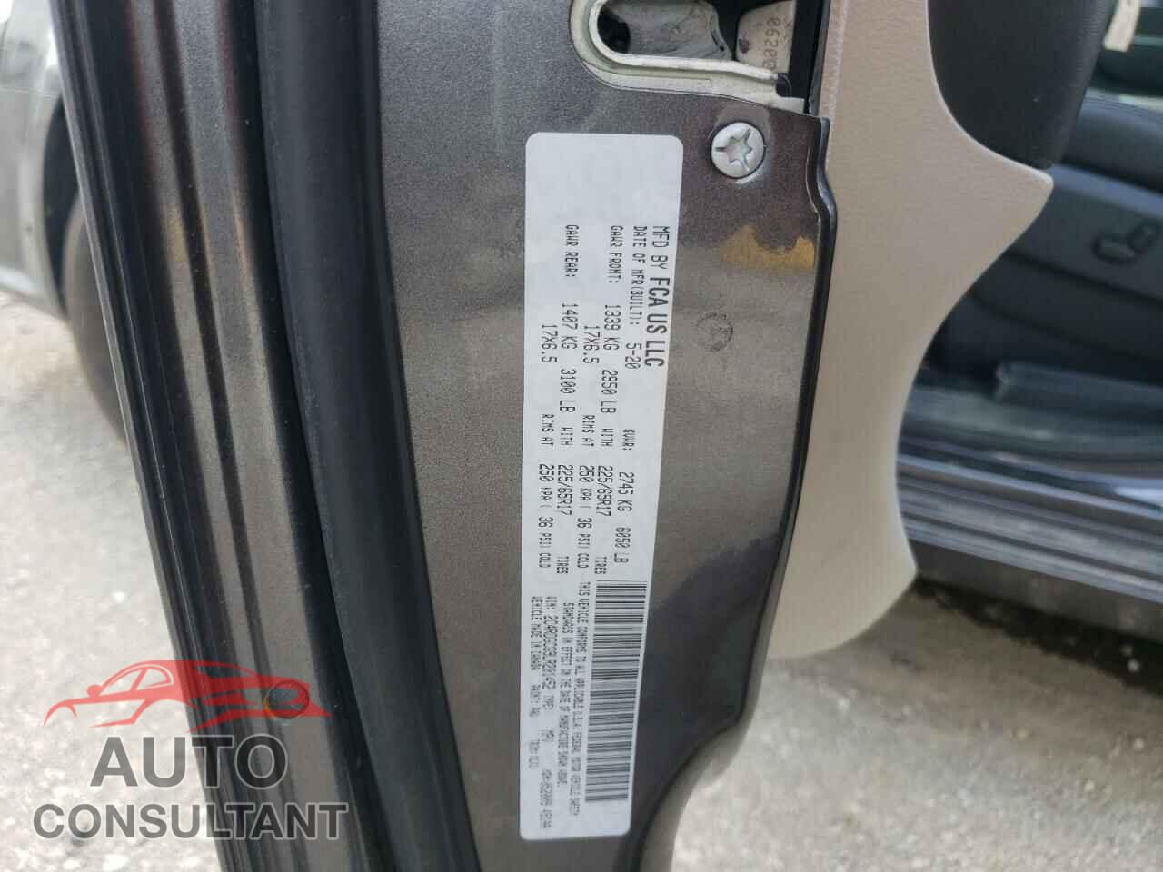 DODGE CARAVAN 2020 - 2C4RDGCG9LR201452