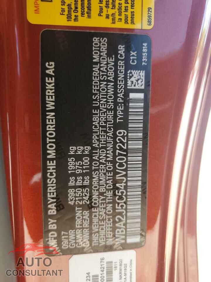 BMW M2 2018 - WBA2J5C54JVC07229