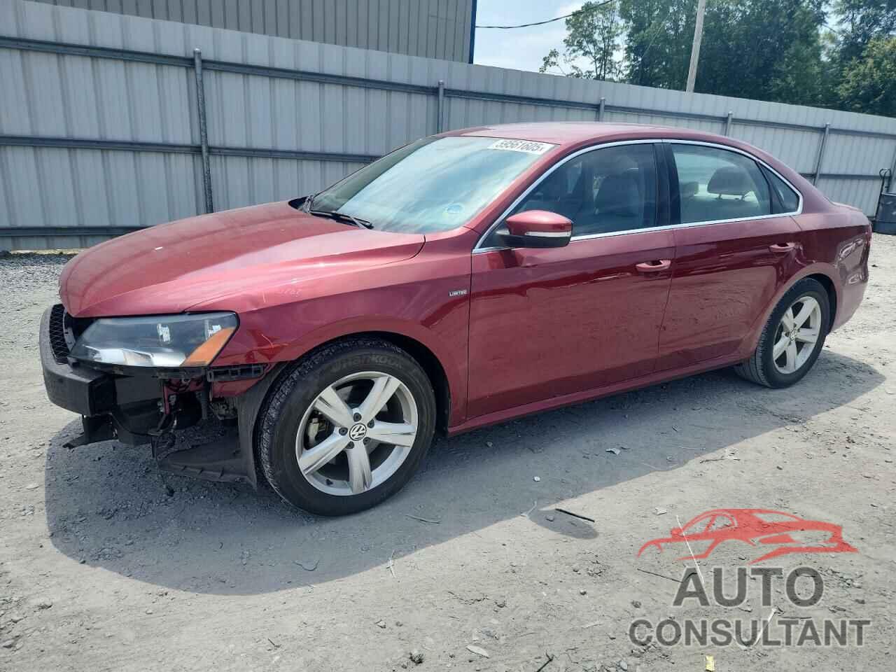 VOLKSWAGEN PASSAT 2015 - 1VWAS7A36FC107624