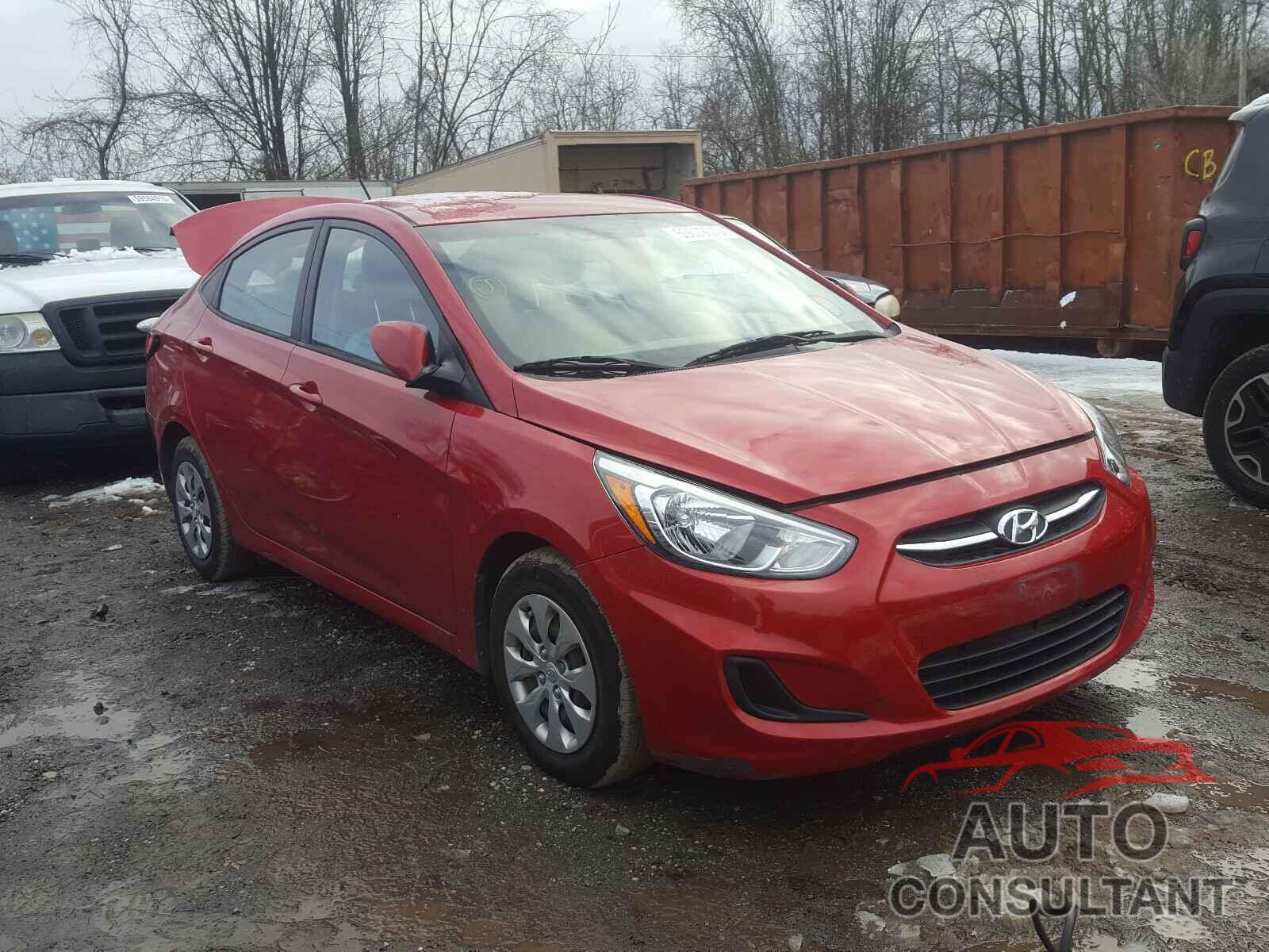 HYUNDAI ACCENT 2016 - KMHCT4AE9GU994104