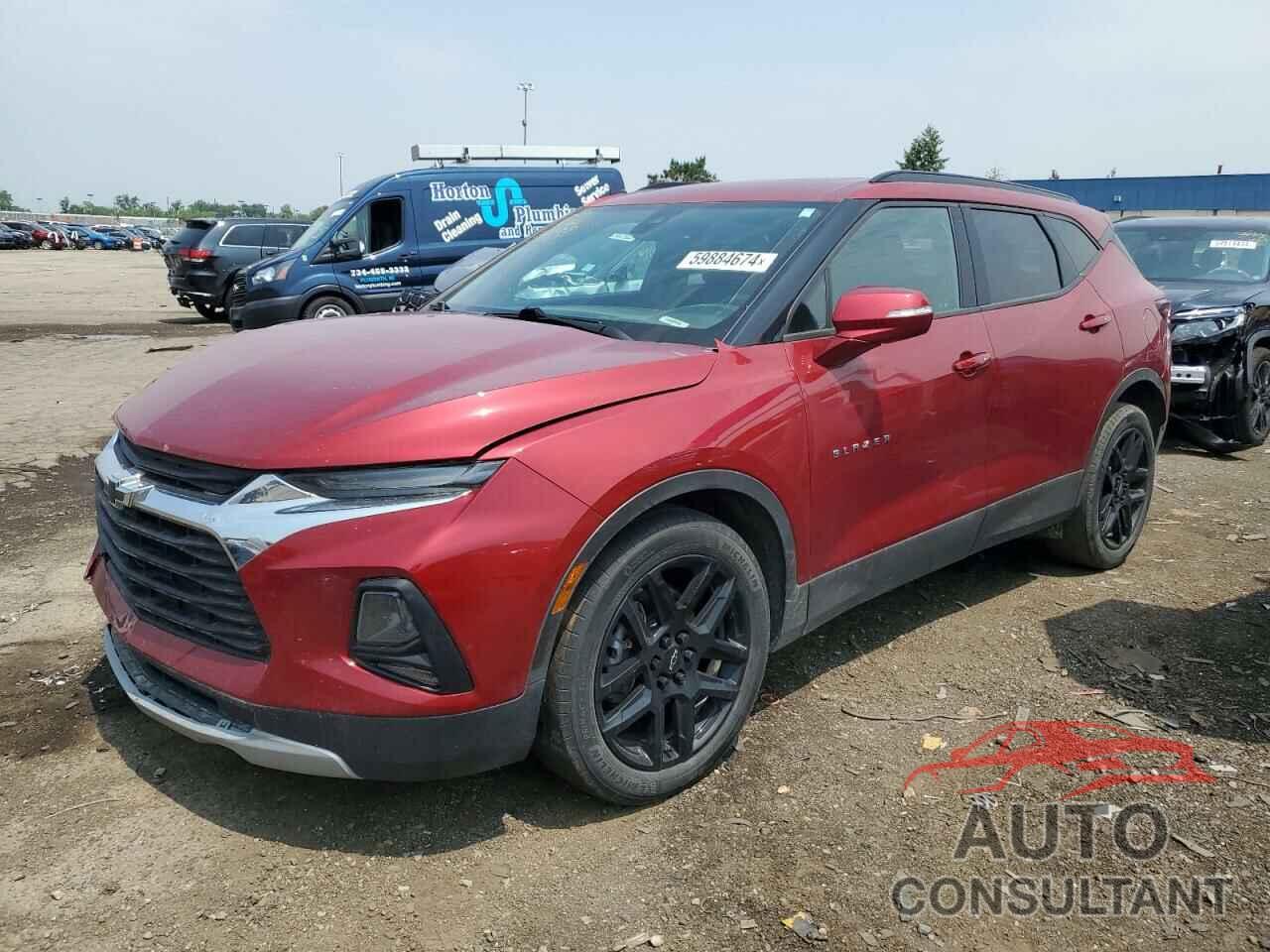 CHEVROLET BLAZER 2021 - 3GNKBJRS4MS516848