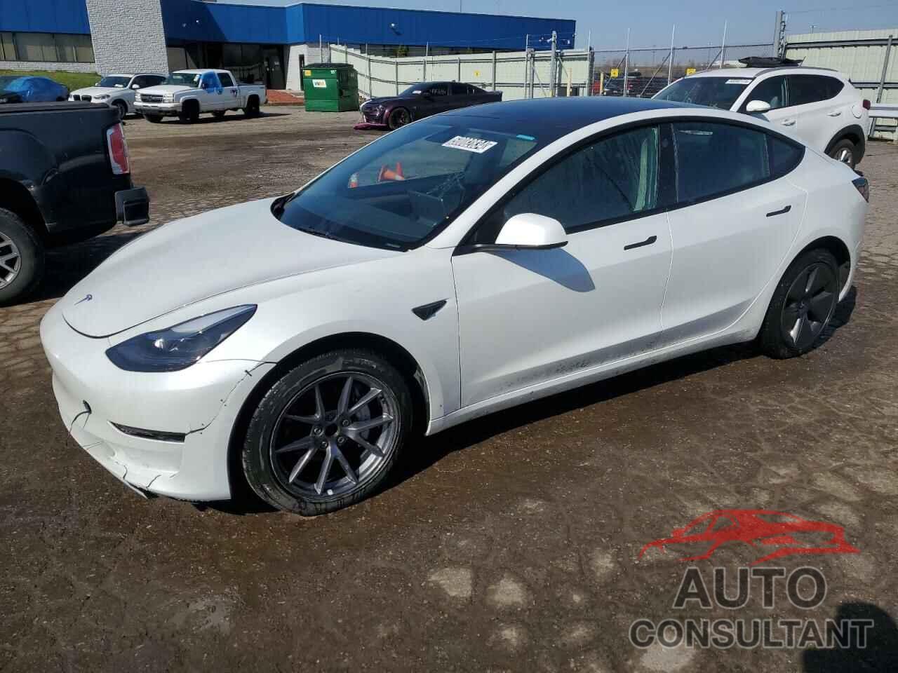 TESLA MODEL 3 2022 - 5YJ3E1EB8NF185003