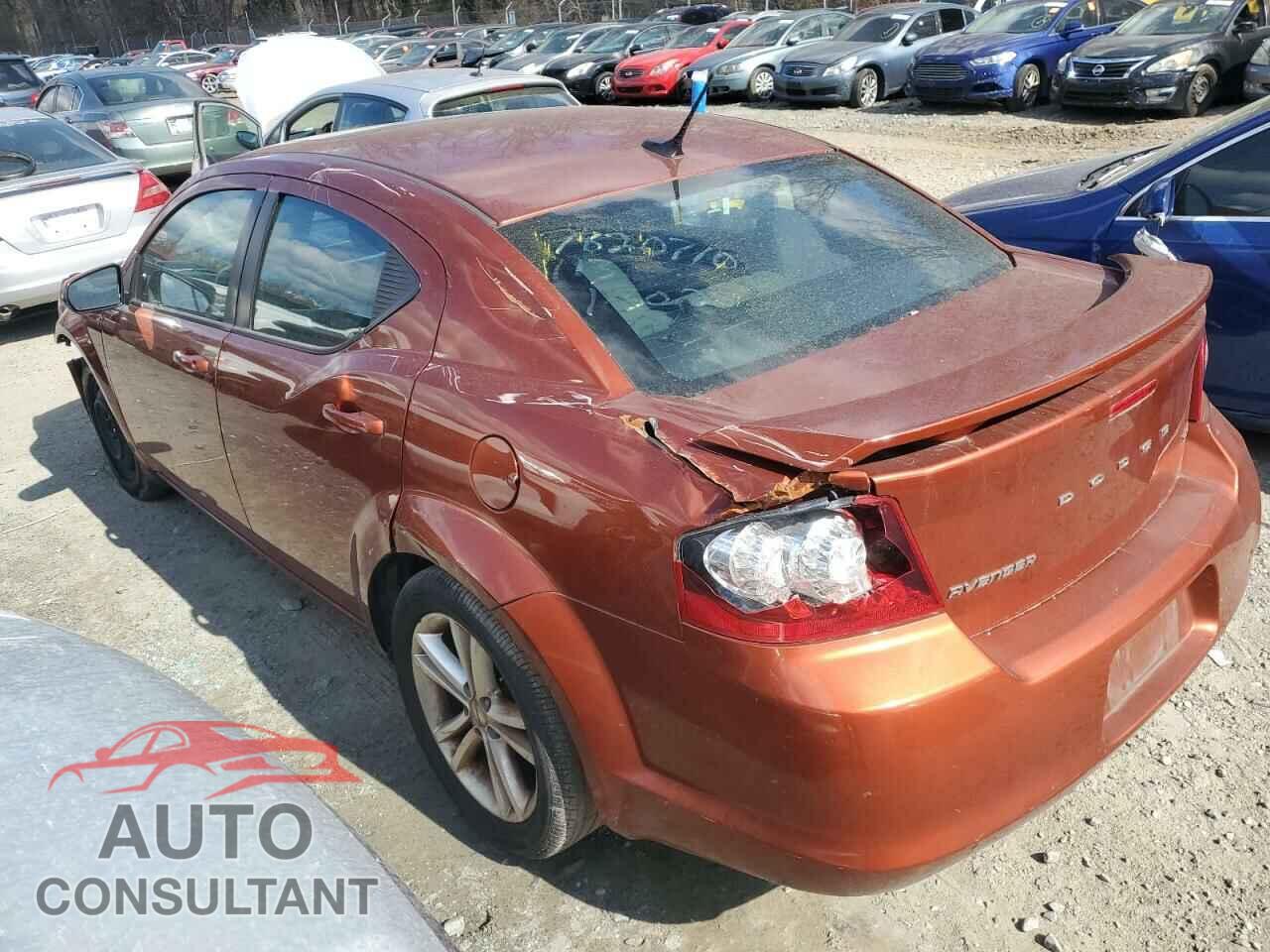 DODGE AVENGER 2012 - 1C3CDZCB3CN198572