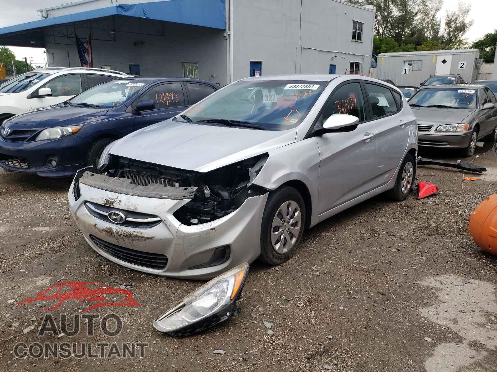 HYUNDAI ACCENT 2016 - KMHCT5AE6GU243774