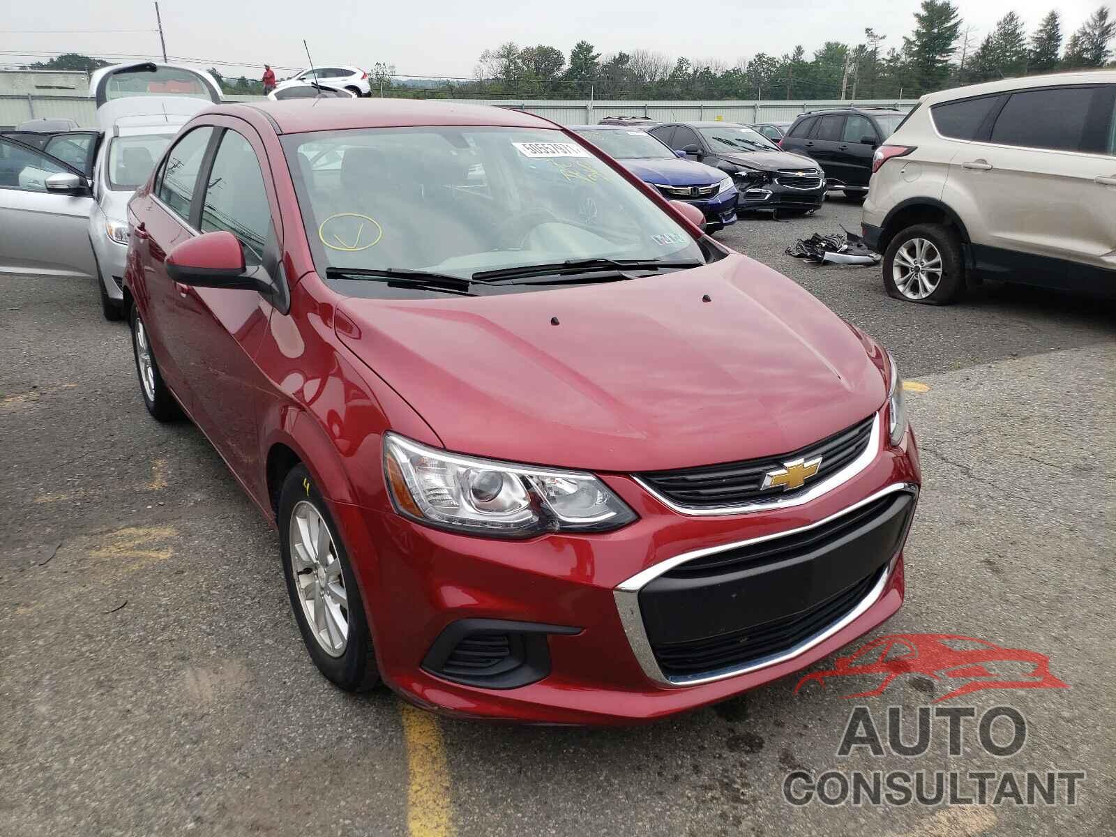 CHEVROLET SONIC 2019 - 1G1JD5SBXK4108604