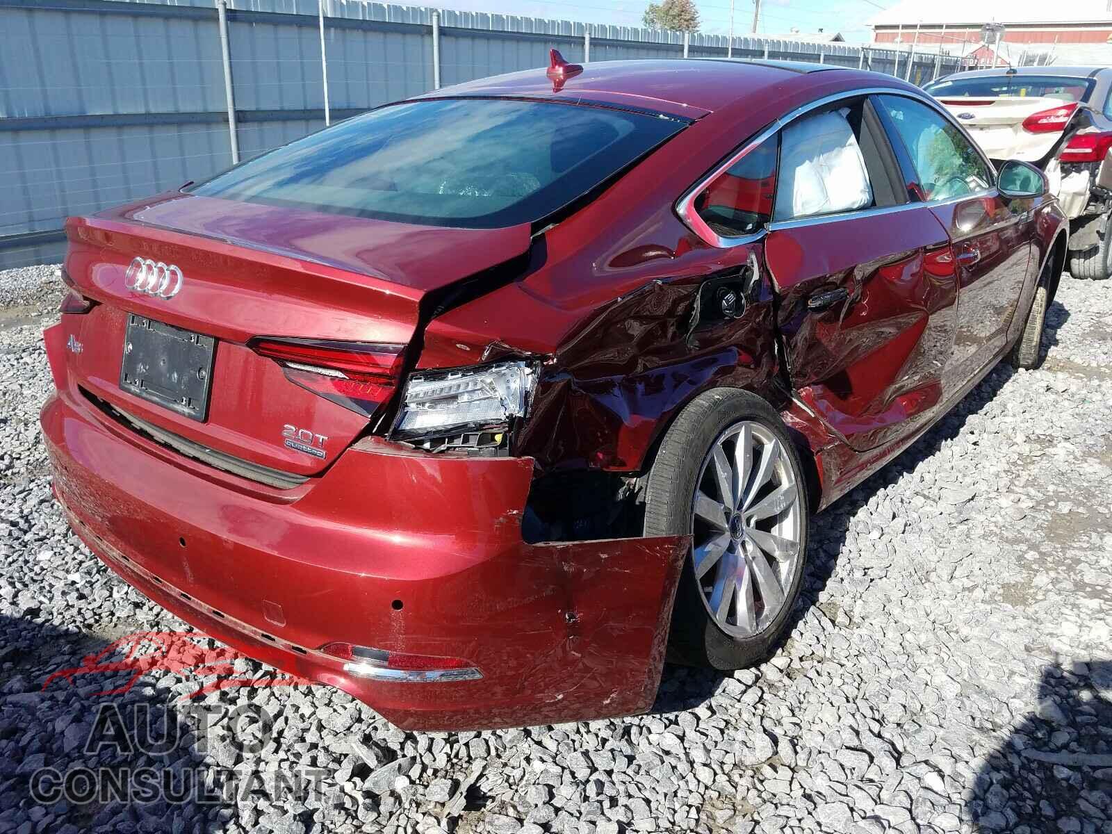 AUDI A5 2018 - WAUCNCF57JA086337