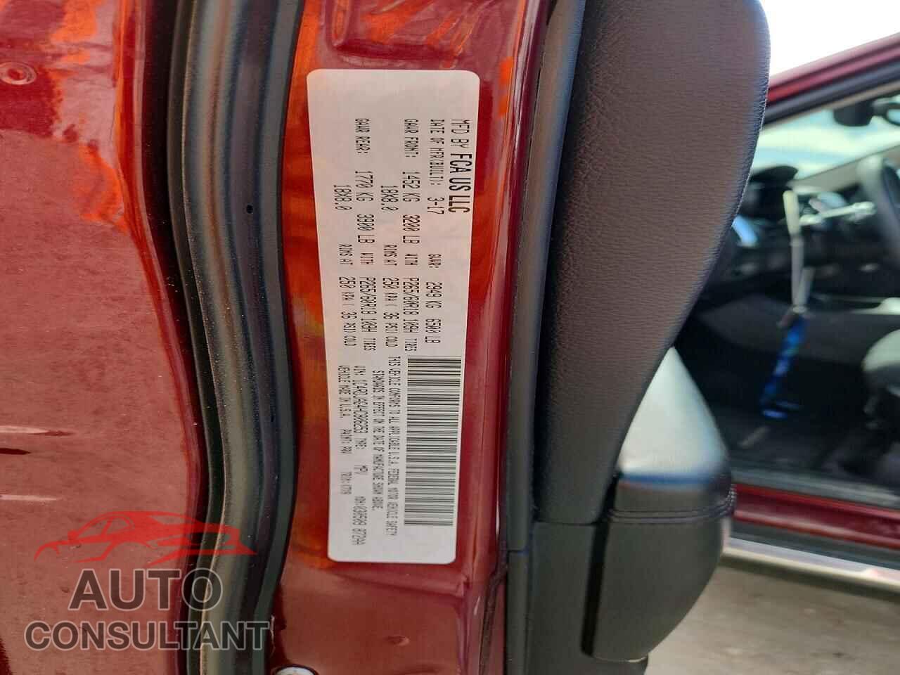 DODGE DURANGO 2017 - 1C4RDJAG4HC806253