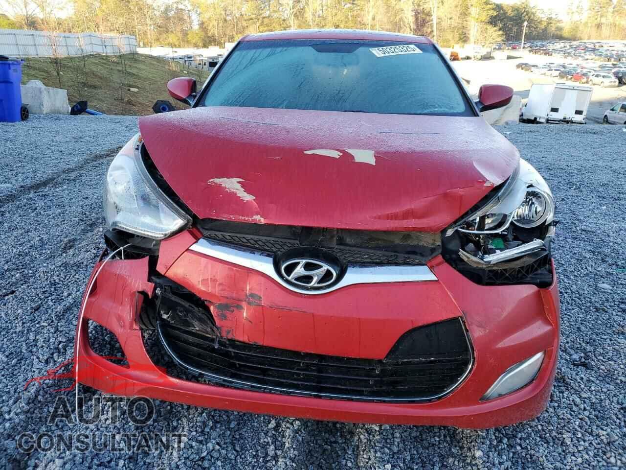 HYUNDAI VELOSTER 2012 - KMHTC6AD3CU071629