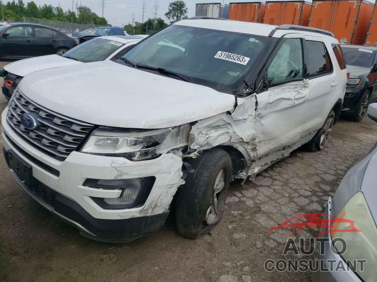 FORD EXPLORER 2017 - 1FM5K8D86HGD05788