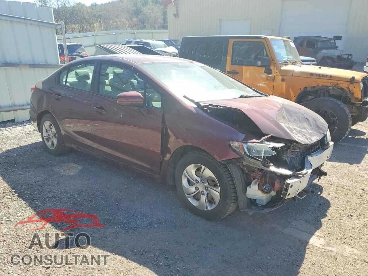 HONDA CIVIC 2014 - 19XFB2F52EE247991