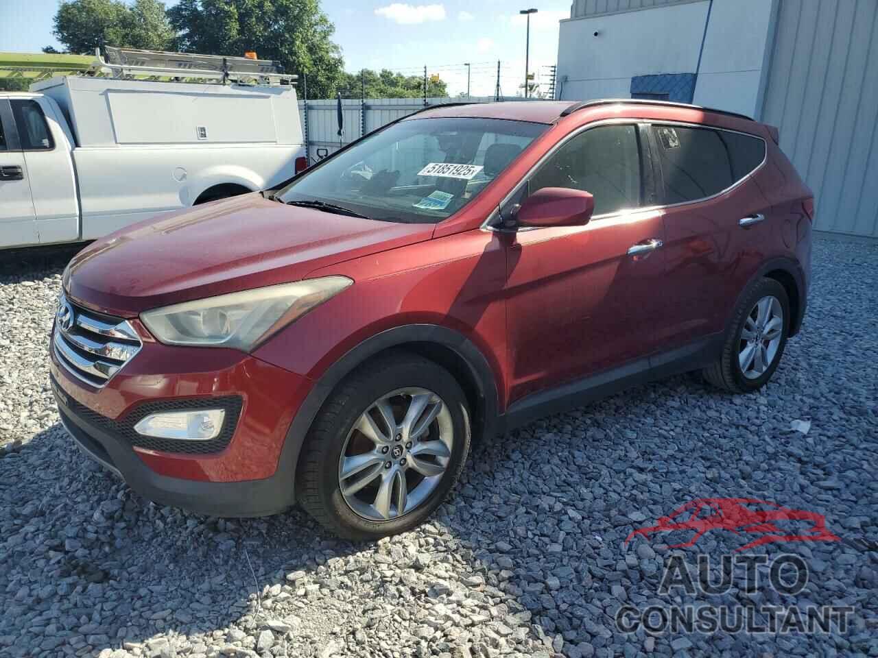 HYUNDAI SANTA FE 2013 - 5XYZU3LA9DG062112